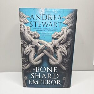 ❤️2/$20❤️The Bone Shard Emperor‎ Hardcover Andrea Stewart